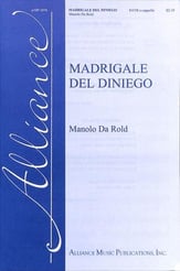 Madrigale del Diniego SATB choral sheet music cover
